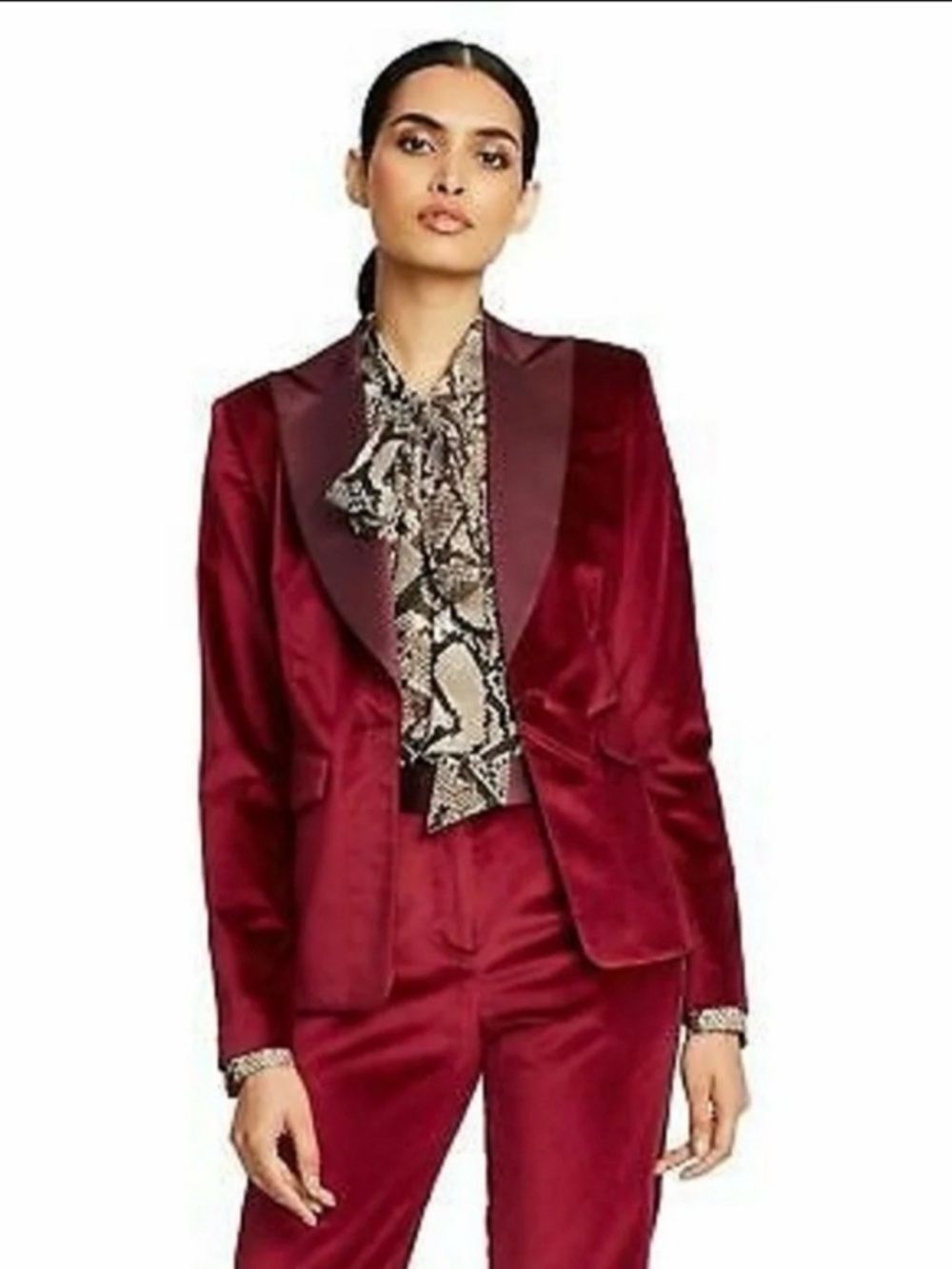 Altuzarra for Target red velvet blazer 20th Anniversary
